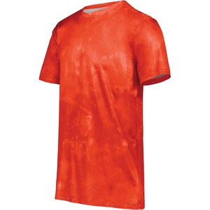 image:imageHollowayYouth Stock CottonTouch Poly TeeOrange Cloud Print