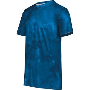 image:imageHollowayYouth Stock CottonTouch Poly TeeRoyal Cloud Print
