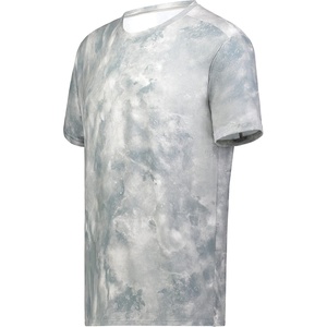 image:imageHollowayYouth Stock CottonTouch Poly TeeSilver Cloud Print