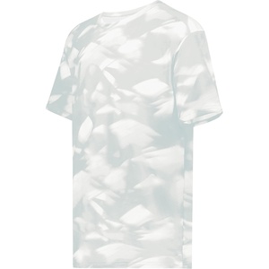 image:imageHollowayYouth Stock CottonTouch Poly TeeSilver Glacier Print