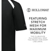 image:imageHolloway Boys Holloway Boys Clubhouse Short Sleeve Pullover Cage JacketBlackWhite