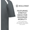 image:imageHolloway Boys Holloway Boys Clubhouse Short Sleeve Pullover Cage JacketGrapWhite