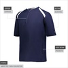 image:imageHolloway Boys Holloway Boys Clubhouse Short Sleeve Pullover Cage JacketNavyWhite