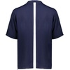 image:imageHolloway Boys Holloway Boys Clubhouse Short Sleeve Pullover Cage JacketNavyWhite