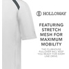 image:imageHolloway Boys Holloway Boys Clubhouse Short Sleeve Pullover Cage JacketWhiteGraphite
