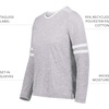 image:imageHolloway Girls Girls Monterey Long Sleeve TeeAthletic HeatherWhite