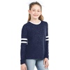 image:imageHolloway Girls Girls Monterey Long Sleeve TeeRoyal HeatherWhite