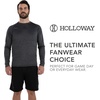 image:imageHolloway Mens Allpro Long Sleeve TeeBlack Heather