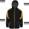 image:imageHolloway Mens Holloway Charger Jacket  Waterresistant Stylish Outerwear With Athletic Fit Perfect for Active MenBlack  Gold