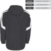 image:imageHolloway Mens Holloway Charger Jacket  Waterresistant Stylish Outerwear With Athletic Fit Perfect for Active MenCarbon White