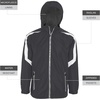 image:imageHolloway Mens Holloway Charger Jacket  Waterresistant Stylish Outerwear With Athletic Fit Perfect for Active MenCarbon White