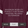 image:imageHolloway Mens Holloway Charger Jacket  Waterresistant Stylish Outerwear With Athletic Fit Perfect for Active MenMaroon  White