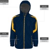 image:imageHolloway Mens Holloway Charger Jacket  Waterresistant Stylish Outerwear With Athletic Fit Perfect for Active MenNavy  Gold