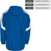 image:imageHolloway Mens Holloway Charger Jacket  Waterresistant Stylish Outerwear With Athletic Fit Perfect for Active MenRoyal  White