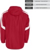 image:imageHolloway Mens Holloway Charger Jacket  Waterresistant Stylish Outerwear With Athletic Fit Perfect for Active MenScarlet  White
