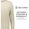 image:imageHolloway Mens Holloway Classic Heavyweight Fleece CrewVintage Birch Heather