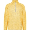 image:imageHolloway Mens Holloway Electrify Coolcore 12 Zip PulloverGold Heather