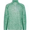 image:imageHolloway Mens Holloway Electrify Coolcore 12 Zip PulloverKelly Heather