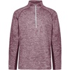 image:imageHolloway Mens Holloway Electrify Coolcore 12 Zip PulloverMaroon Heather