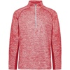 image:imageHolloway Mens Holloway Electrify Coolcore 12 Zip PulloverScarlet Heather