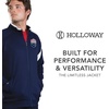 image:imageHolloway Mens Holloway Limitless JacketBlackWhiteScarlet