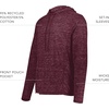 image:imageHolloway Mens Holloway Monterey HoodieMaroon Heather