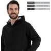 image:imageHolloway Mens Holloway Rain Secure Waterproof ShellBlack