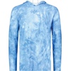 image:imageHolloway Mens Stock Cottontouch Poly HoodieColumbia Blue Cloud Print