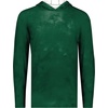 image:imageHolloway Mens Stock Cottontouch Poly HoodieDark Green Cloud Print