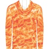 image:imageHolloway Mens Stock Cottontouch Poly HoodieOrange Shockwave Print