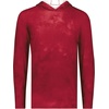 image:imageHolloway Mens Stock Cottontouch Poly HoodieScarlet Cloud Print