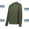 image:imageHolloway Mens Ventura Soft Knit CrewOlive