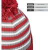 image:imageHolloway Spirit Pom BeanieCardinalHeather GreyWhite