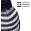 image:imageHolloway Spirit Pom BeanieNavyHeather GreyWhite