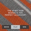 image:imageHolloway Spirit Pom BeanieOrangeHeather GreyWhite