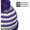 image:imageHolloway Spirit Pom BeaniePurpleHeather GreyWhite