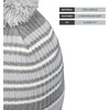 image:imageHolloway Spirit Pom BeanieSilverHeather GreyWhite
