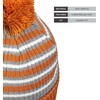 image:imageHolloway Spirit Pom BeanieTexas OrangeHeather GreyWhite