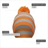 image:imageHolloway Spirit Pom BeanieTexas OrangeHeather GreyWhite