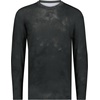 image:imageHolloway Unisex Adult Youth CottonTouch Poly Cloud Long Sleeve TeeBlack Cloud Print
