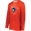 image:imageHolloway Unisex Adult Youth CottonTouch Poly Cloud Long Sleeve TeeGraphite Shockwave Prin