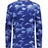image:imageHolloway Unisex Adult Youth CottonTouch Poly Cloud Long Sleeve TeeNavy Glacier Print