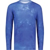 image:imageHolloway Unisex Adult Youth CottonTouch Poly Cloud Long Sleeve TeeRoyal Cloud Print