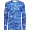 image:imageHolloway Unisex Adult Youth CottonTouch Poly Cloud Long Sleeve TeeShockwave Royal