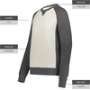 image:imageHolloway Womens Ladies AllAmerican Fleece CrewCarbon HeatherBirch