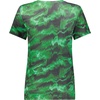 image:imageHolloway Womens Ladies Stock CottonTouch Poly TeeDark Green Shockwave Print