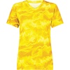 image:imageHolloway Womens Ladies Stock CottonTouch Poly TeeGold Shockwave Print