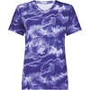 image:imageHolloway Womens Ladies Stock CottonTouch Poly TeePurple Shockwave Print
