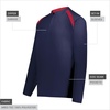 image:imageHolloway boys Holloway Boys Clubhouse Pullover Cage JacketNavyScarlet