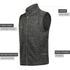 image:imageHolloway mens Holloway Alpine Sweater Fleece VestBlack Heather
